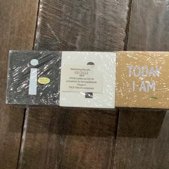 Decoration wooden blocks - Picture 4 of 4